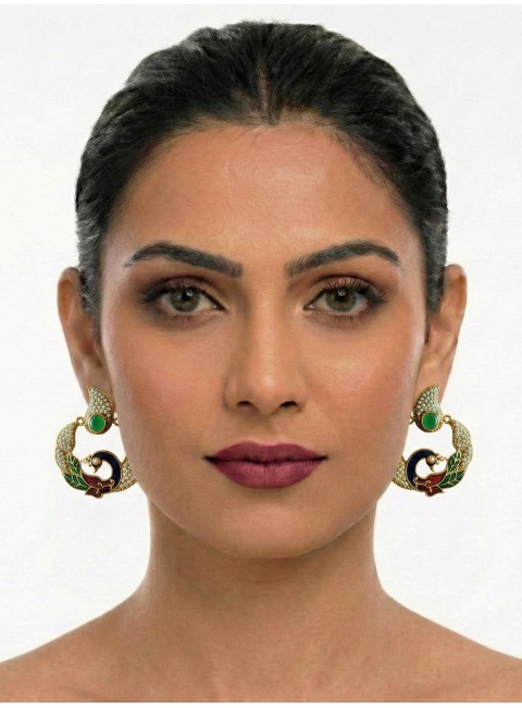 Antique Polki Earrings